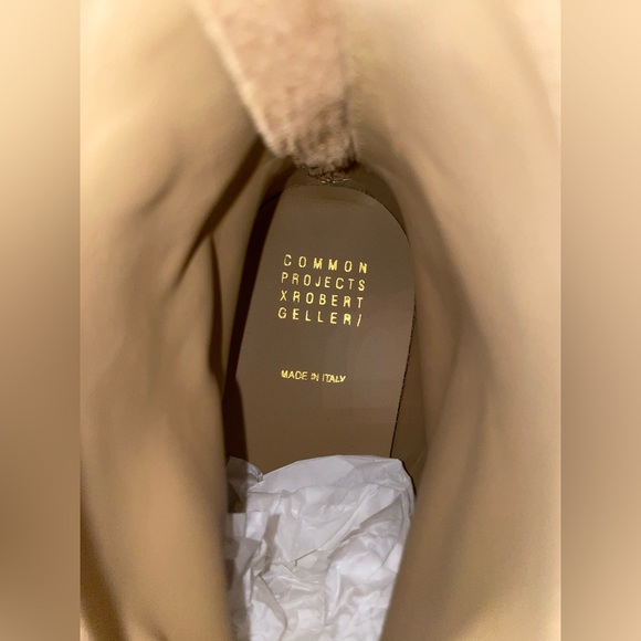 Common Projects X Robert Geller Chelsea Boot w/Zipper Navy Men Eu 41(US8) - Picture 13 of 13